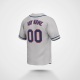 Customized Gray Navy Navy Baseball Jersey