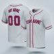 Customized Gray Red Red Baseball Jersey