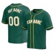 Customized Green White Yellow Baseball Jersey