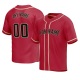 Customized Red Black Yellow Baseball Jersey