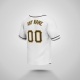 Customized White Brown Brown Baseball Jersey